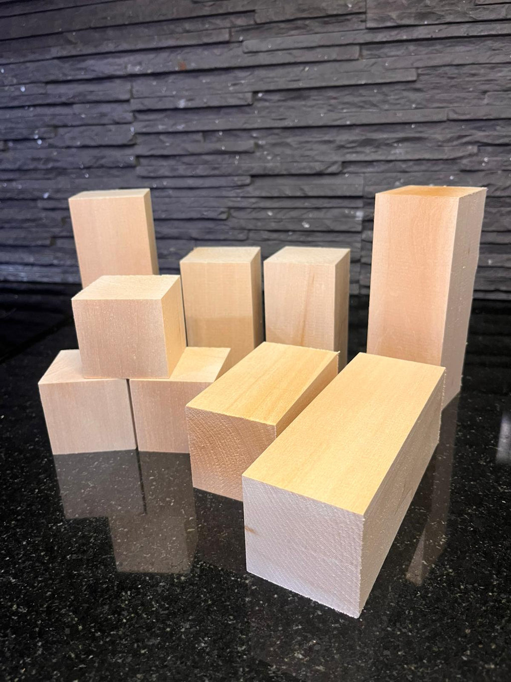 Drewno lipowe do rzeźbienia 10szt "Duży mix"