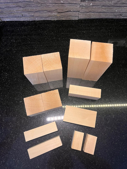 Drewno lipowe do rzeźbienia 10szt "Rodzinny"